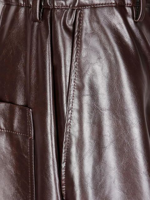 MM6 Maison Margiela drawstring-waist trousers - Brown - zdjęcie produktu nr 2