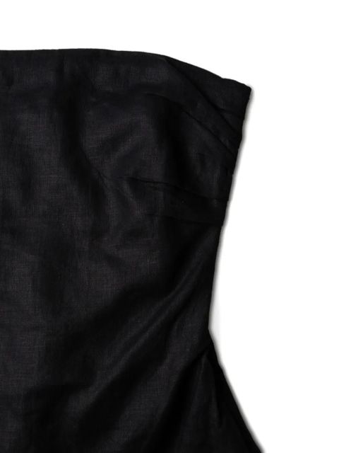 Faithfull the Brand Alexa strapless top - Black