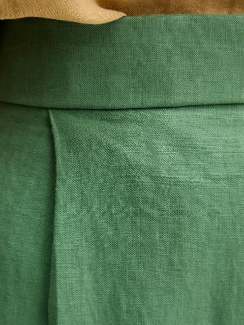 United Colors of Benetton spodnie lniane