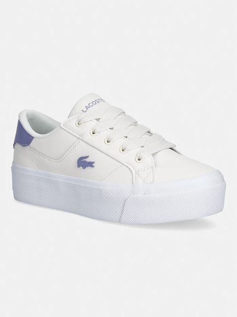 Lacoste Ziane Platform Leather Sneakers sneakersy damskie - zdjęcie produktu nr 1