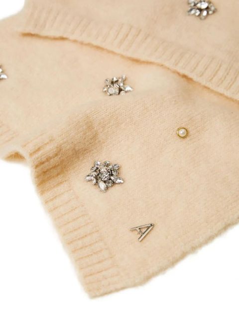 TWINSET floral-embellished scarf - Neutrals - zdjęcie produktu nr 2