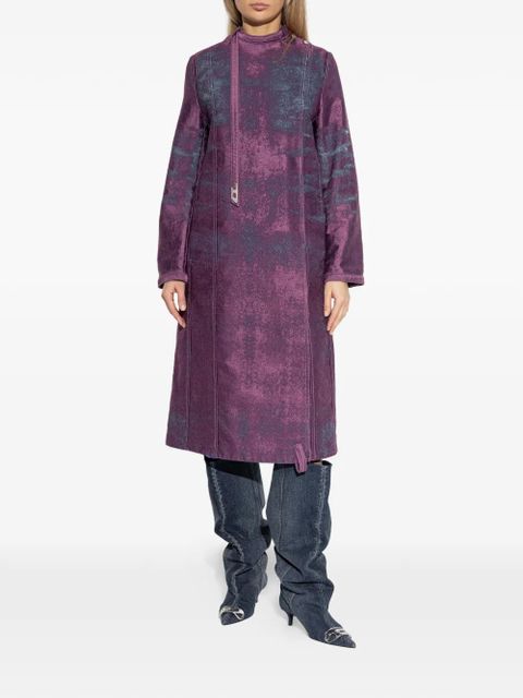 Diesel purple coat
