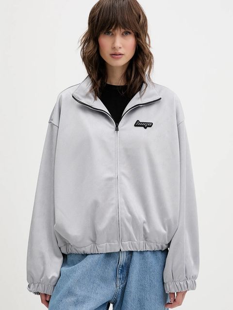 Hugo Blue bluza damska kolor szary wzorzysta 50546947 - zdjęcie produktu nr 1