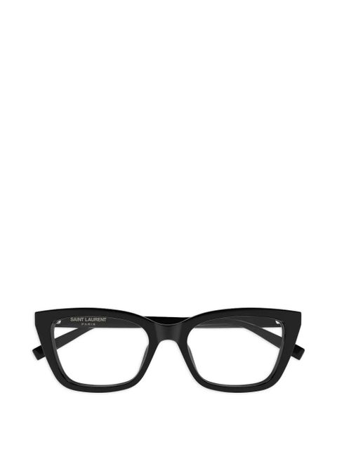 Saint Laurent Eyewear cat-eye frame glasses - Black - zdjęcie produktu nr 1
