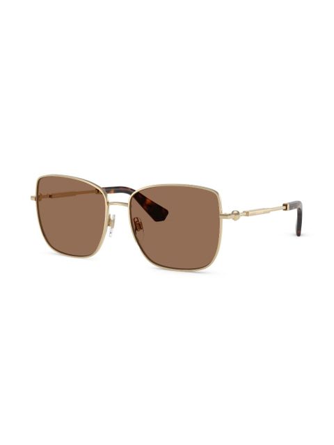 Burberry Eyewear BE3158 sunglasses - Gold - zdjęcie produktu nr 2