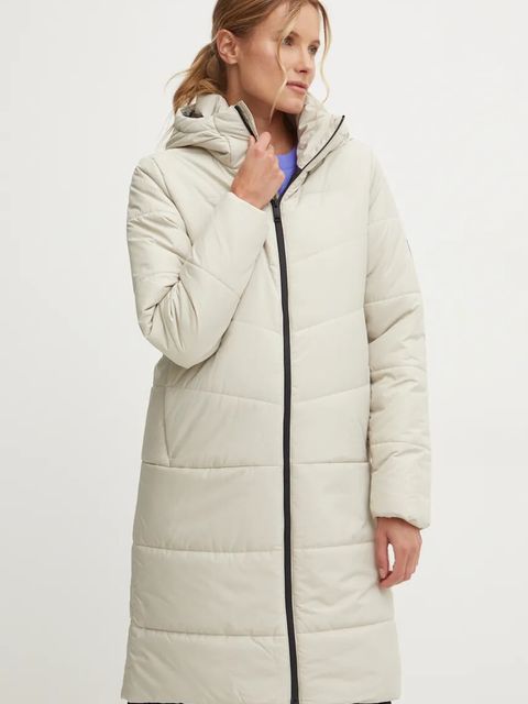 Jack Wolfskin kurtka Deutzer damska kolor beżowy zimowa 1207501 - zdjęcie produktu nr 1