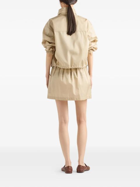 Prada Re-Nylon mini skirt - Neutrals