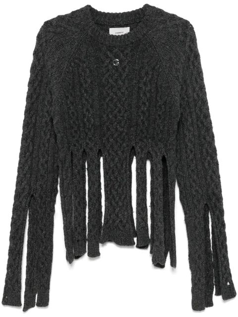 Coperni distressed sweater - Grey - zdjęcie produktu nr 1