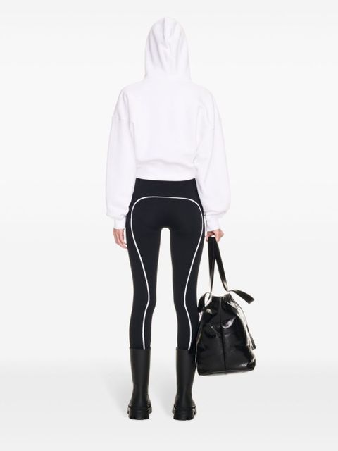 Off-White embroidered-logo hoodie