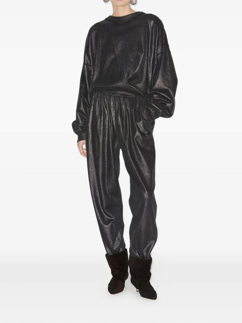 MARANT ÉTOILE Prunelia track pants - Black - zdjęcie produktu nr 2