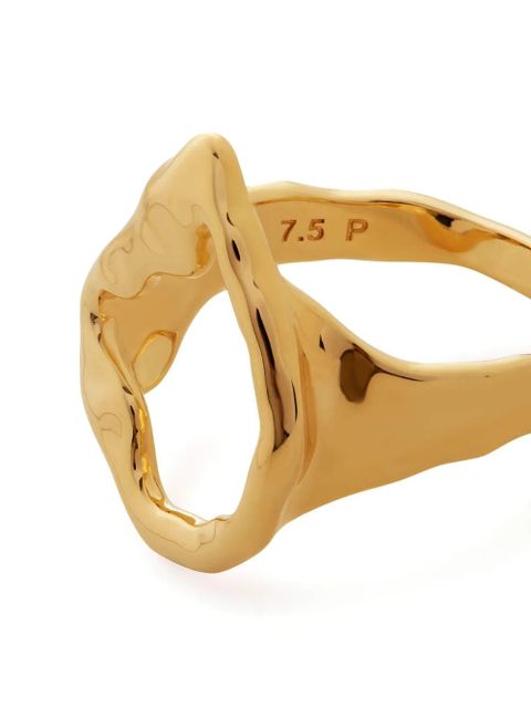 Monica Vinader Lagoon gold vermeil ring - zdjęcie produktu nr 2