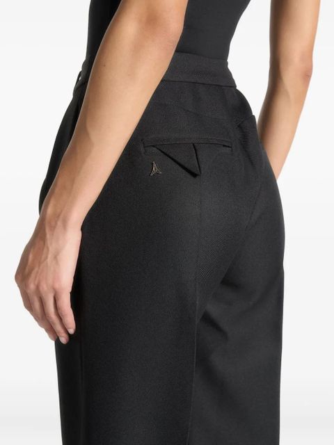Manière De Voir Julie twin-pleated tailored trousers - Black - zdjęcie produktu nr 2