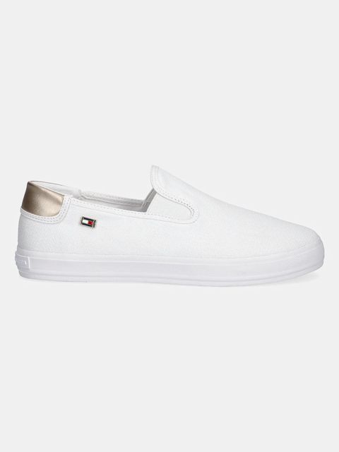 Tommy Hilfiger tenisówki VULC CANVAS SLIP-ON SNEAKER - zdjęcie produktu nr 2