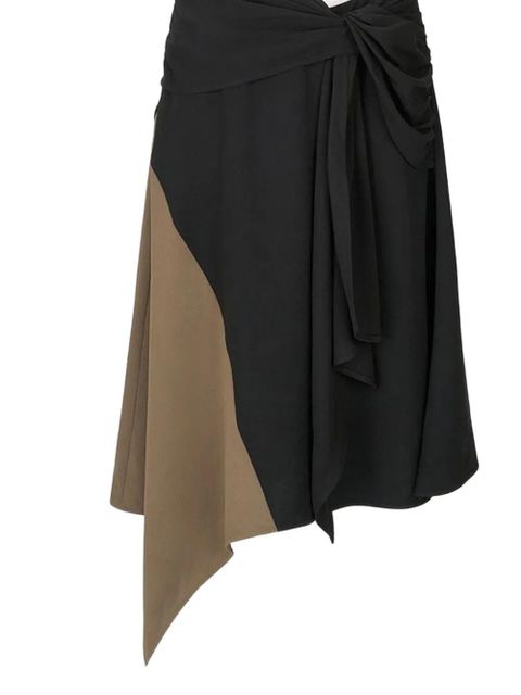 STAUD Davina asymmetric dress - White