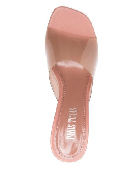 Paris Texas 100mm Ava mules - Pink