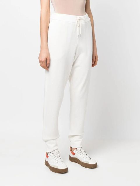Jil Sander tapered track pants - White