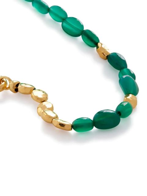 Monica Vinader Rio gold vermeil beaded bracelet