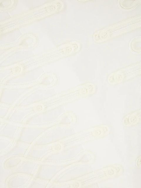 Alexander McQueen asymmetric T-shirt - White