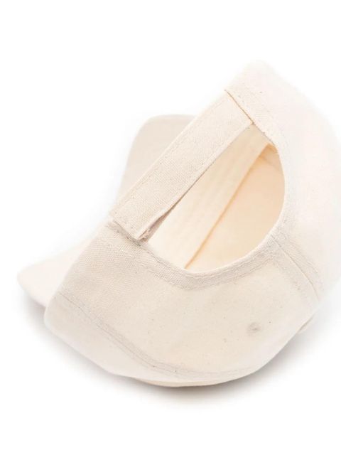 Ruslan Baginskiy logo-embroidered canvas cap - Neutrals - zdjęcie produktu nr 2