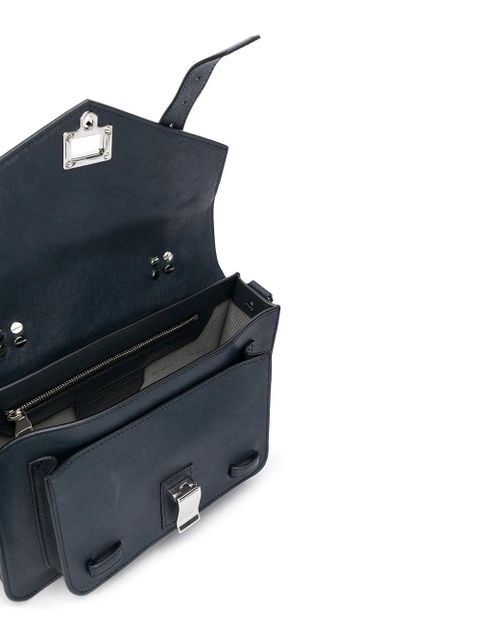 Proenza Schouler tiny logo-tag cross-body bag - Blue