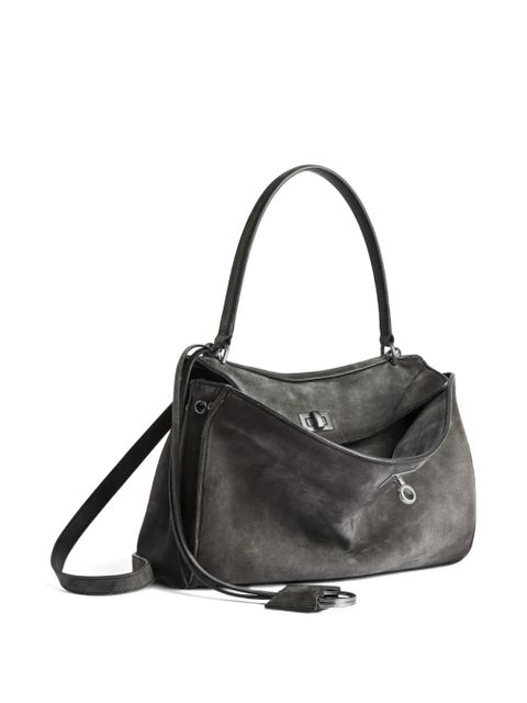Balenciaga turn-lock-fastening shoulder bag - Grey