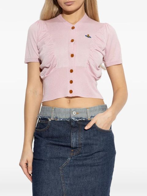Vivienne Westwood buttoned top - Pink