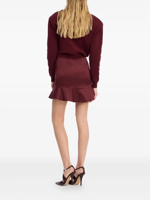 ROTATE BIRGER CHRISTENSEN firm knit cardigan - Red - zdjęcie produktu nr 2