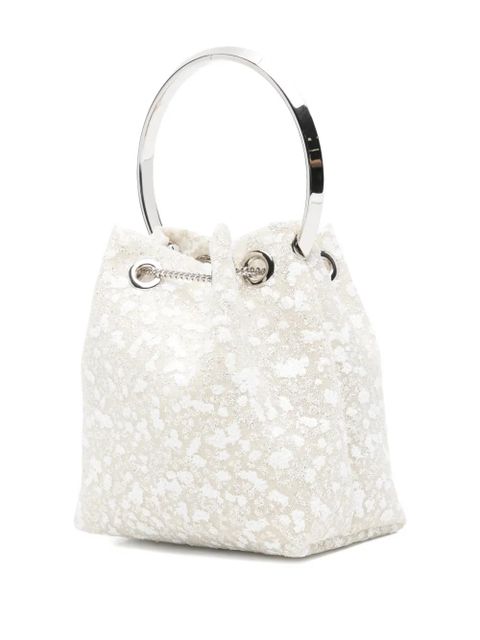 Jimmy Choo Bon Bon bucket bag - Neutrals