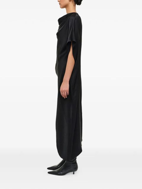 Simkhai Sadia asymmetric mini dress - Black