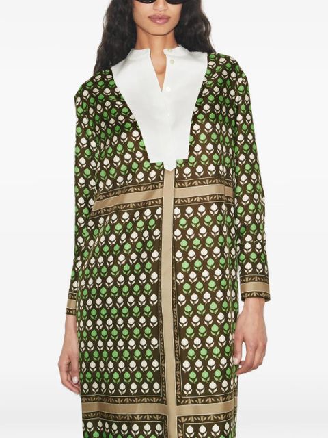 Tory Burch silk shirt dress - Brown