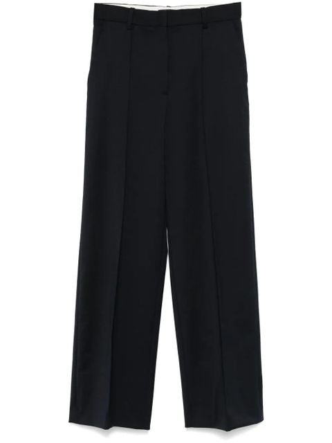 Maje piped-trim tailored trousers - Blue - zdjęcie produktu nr 1