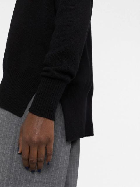 Jil Sander long-sleeve cashmere jumper - Black