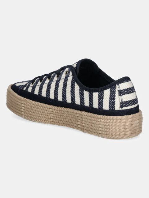Tommy Hilfiger tenisówki VULC ROPE SNEAKER ITHACA kolor granatowy FW0FW08646
