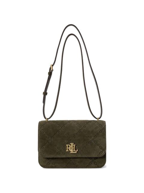 Lauren Ralph Lauren medium Sophee embossed logo cross body bag - Green - zdjęcie produktu nr 1