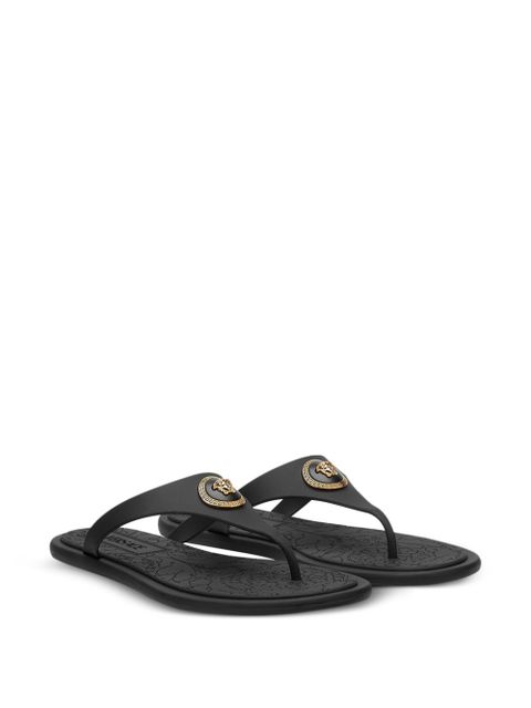Versace Alia flat sandals - Black - zdjęcie produktu nr 2