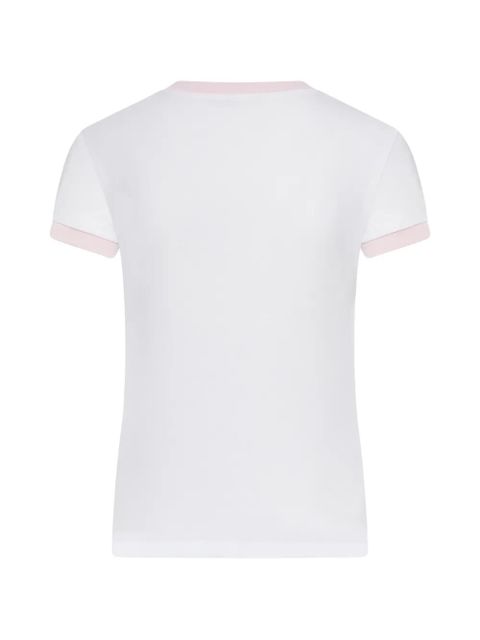 GANNI graphic-print T-shirt - White - zdjęcie produktu nr 2
