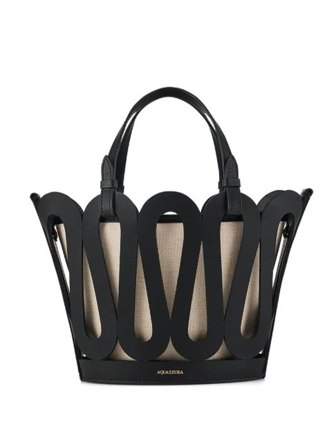 Aquazzura Artiste Medium Tote bucket bag - Black - zdjęcie produktu nr 1