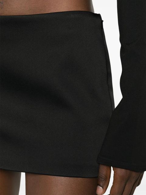 KHAITE Jett tailored miniskirt - Black - zdjęcie produktu nr 2