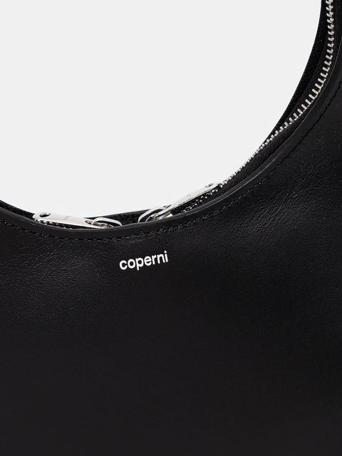 Coperni torebka skórzana Soft Swipe kolor czarny COPBA108F6066