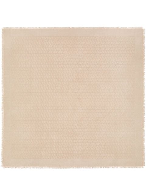 Valentino Garavani Toile Iconographe scarf - Neutrals - zdjęcie produktu nr 1