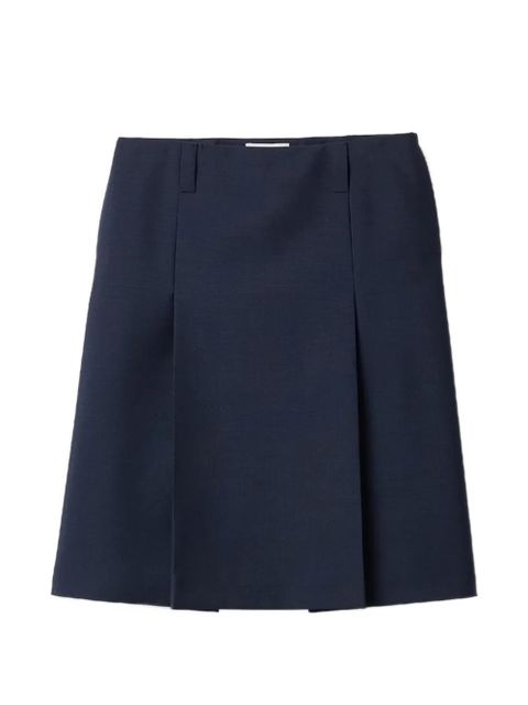 Miu Miu embroidered midi skirt - Blue - zdjęcie produktu nr 1