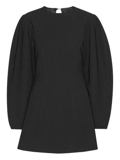 ROTATE BIRGER CHRISTENSEN flared mini dress - Black - zdjęcie produktu nr 1