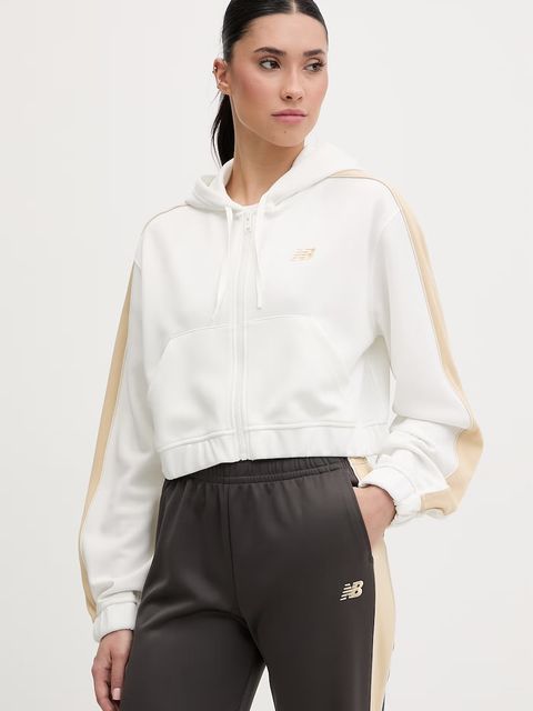 New Balance bluza rozpinana z kapturem damska Interlock Full Zip - zdjęcie produktu nr 2