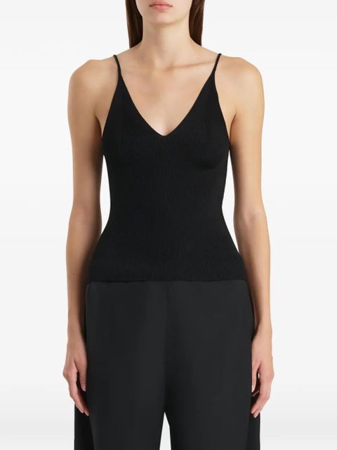 KHAITE Bellame top - Black