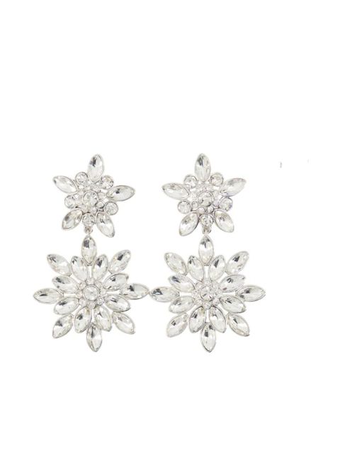 Self-Portrait star-shaped earrings - Silver