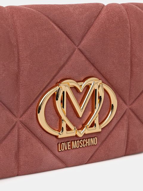 Love Moschino torebka kolor pomarańczowy JC4043PP0NKE0611
