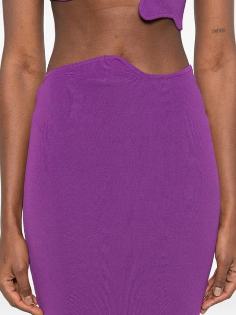 Christopher Esber Maparadita maxi skirt - Purple