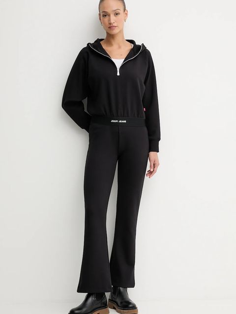 Joop! spodnie dresowe damskie kolor czarny gładkie 30048514 - zdjęcie produktu nr 2