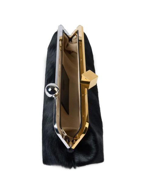 Jacquemus Salon top-handle clutch bag - Black