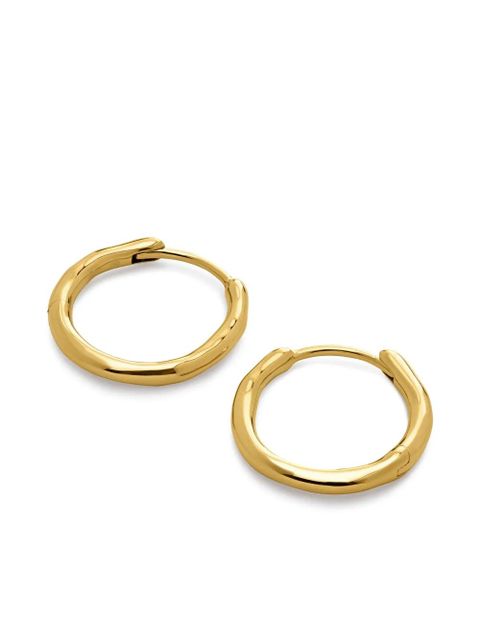 Monica Vinader Siren small hoop earrings - Gold